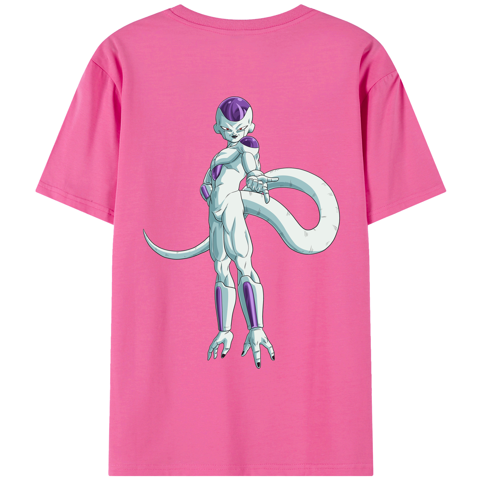 （画像用） ドラゴンボール フリーザ DRAGON BALL Frieza レディース半袖Tシャツ(バックプリント)